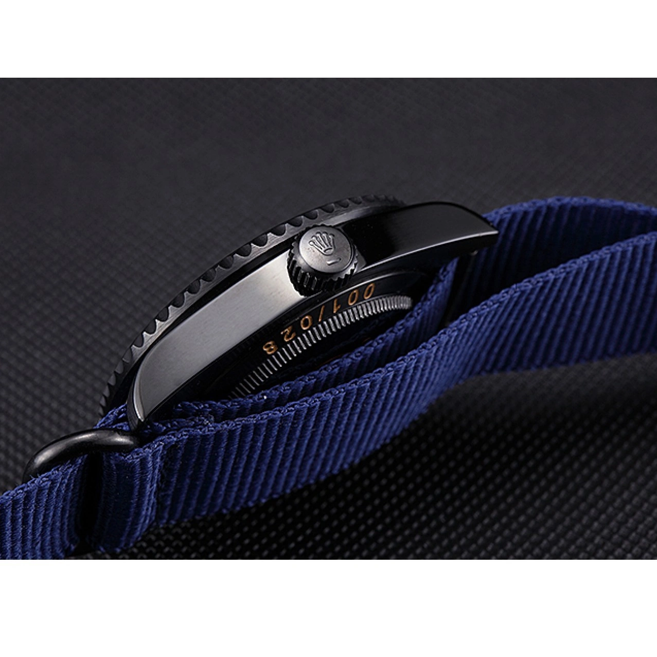 Rolex aaa copy Rolex Stealth Submariner 621994 Blue 0718